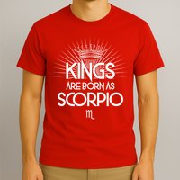 Kings Are Born As Scorpio T-Shirt