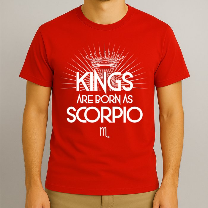 Kings Are Born As Scorpio T-Shirt
