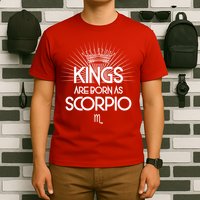 Kings Are Born As Scorpio T-Shirt