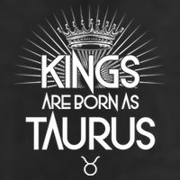 Kings Are Born As Taurus Adult Drive Performance Visor