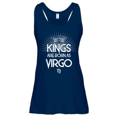 Kings Are Born As Virgo Ladies Essential Flowy Tank