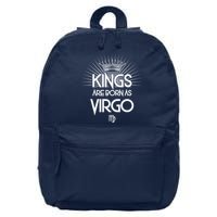 Kings Are Born As Virgo 16 in Basic Backpack