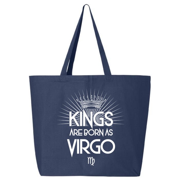 Kings Are Born As Virgo 25L Jumbo Tote