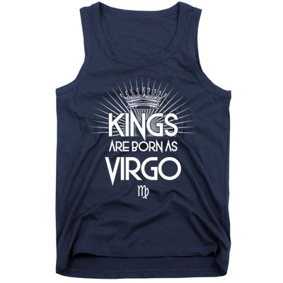 Kings Are Born As Virgo Tank Top