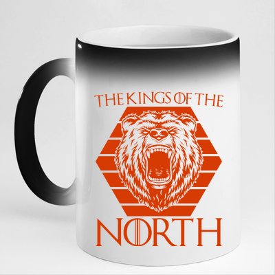 Kings Of The North 11oz Black Color Changing Mug