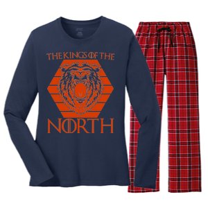 Kings Of The North Women's Long Sleeve Flannel Pajama Set 