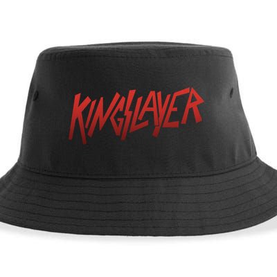 Kingslayer Funny King Slayer Sustainable Bucket Hat