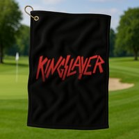 Kingslayer Funny King Slayer Golf Towel
