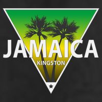 Kingston Jamaica 7 Panel Mesh Trucker Snapback Hat