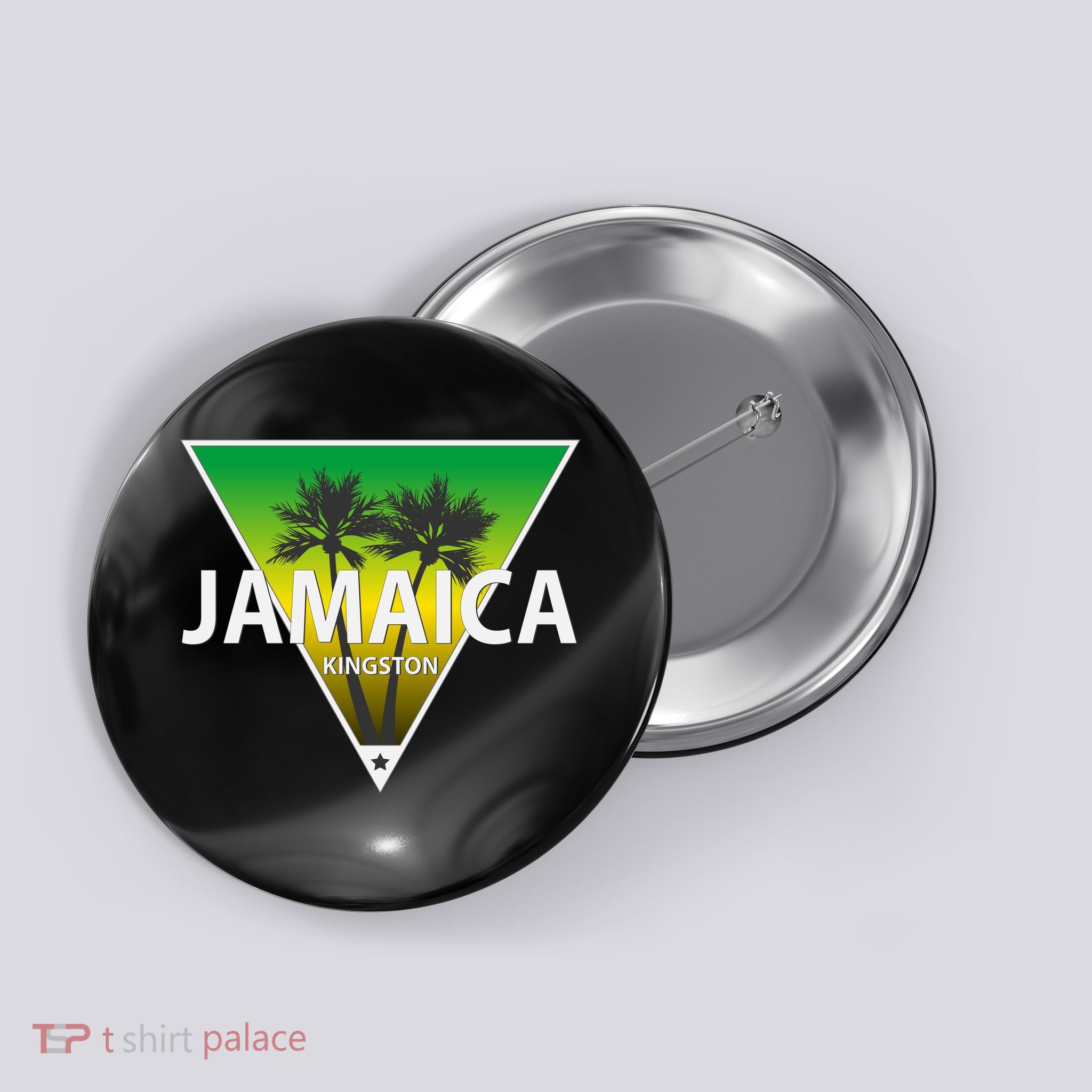 Kingston Jamaica Button