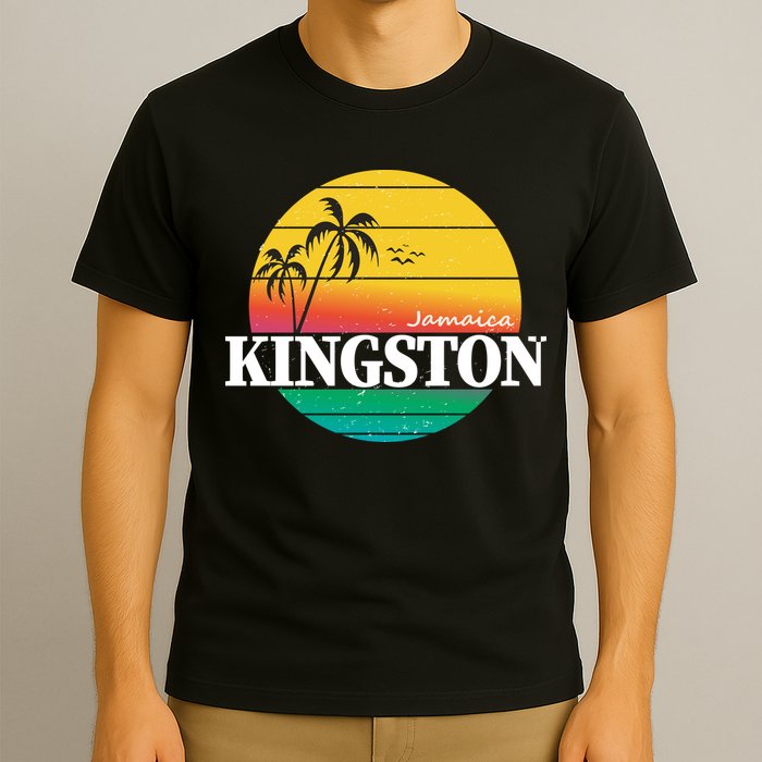 Kingston Jamaica Retro T-Shirt