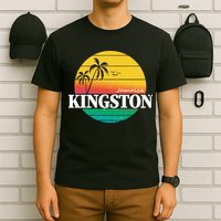 Kingston Jamaica Retro T-Shirt