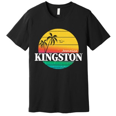 Kingston Jamaica Retro Premium T-Shirt