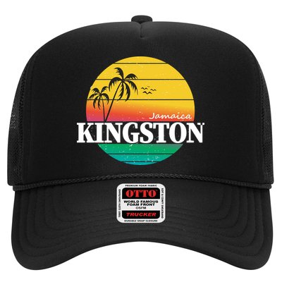 Kingston Jamaica Retro Trucker Hat