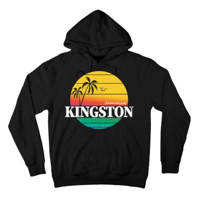 Kingston Jamaica Retro Tall Hoodie