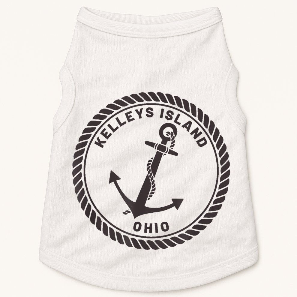 Kelleys Island Ohio Doggie Tank