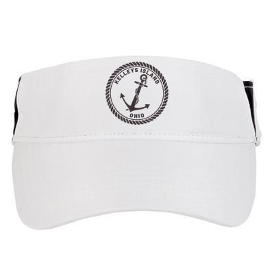 Kelleys Island Ohio Adult Drive Performance Visor