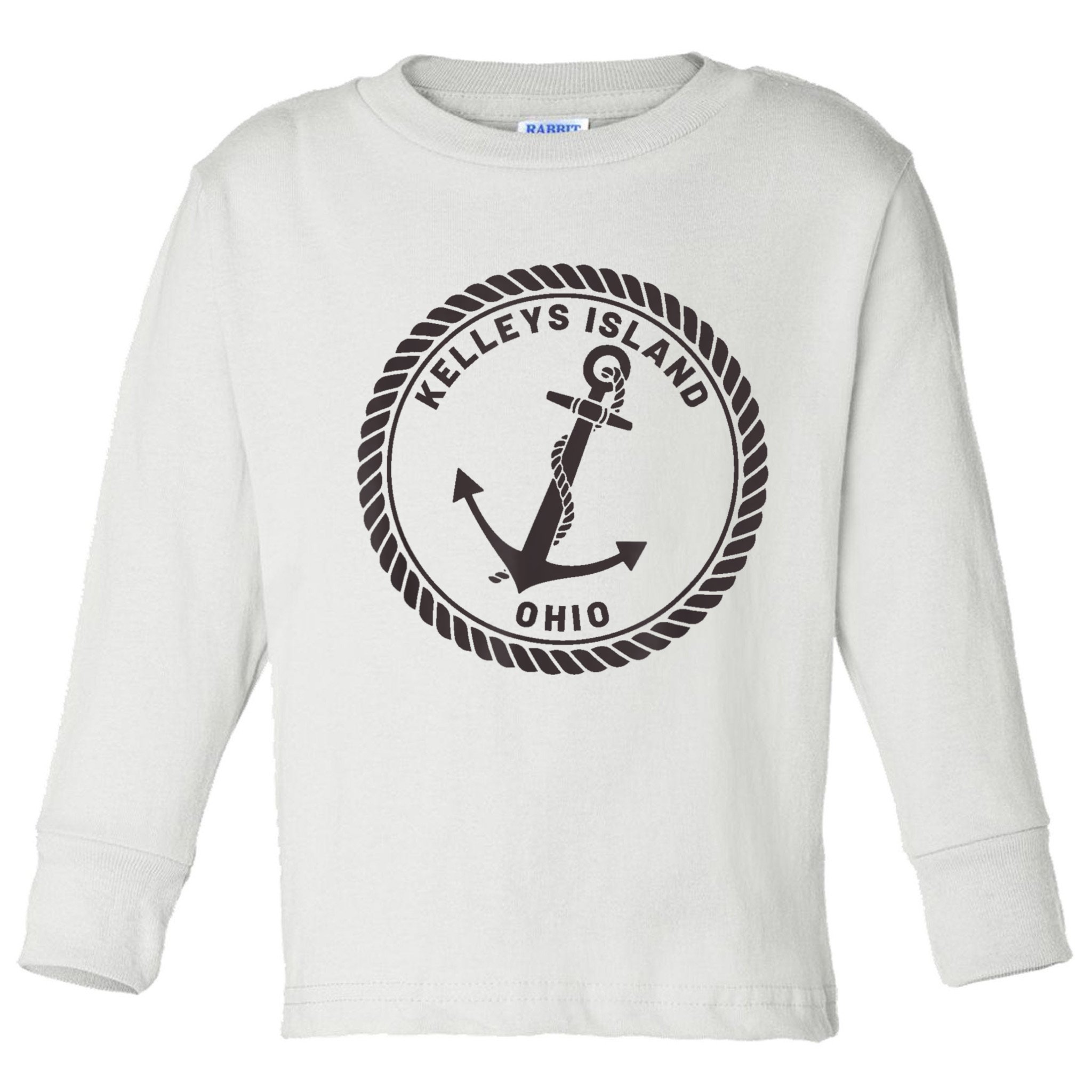 Kelleys Island Ohio Toddler Long Sleeve Shirt