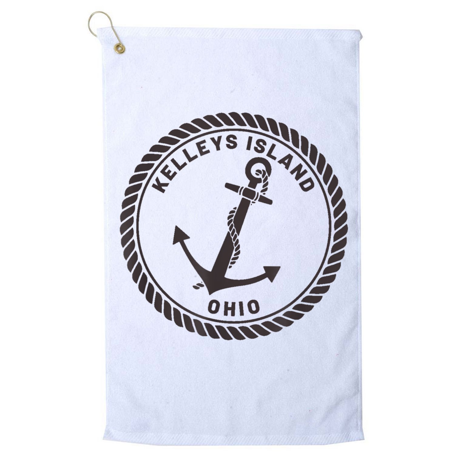 Kelleys Island Ohio Golf Towel