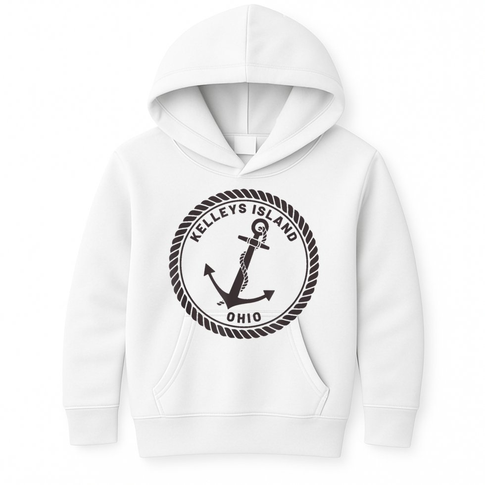 Kelleys Island Ohio Kids Hoodie