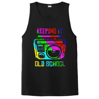 Keeping It Old School 80s 90s Portable Stereo Retro Music PosiCharge Competitor Tank