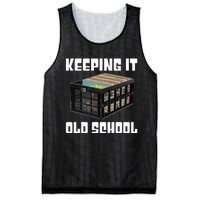 Keeping It Old School Music Vinyl Records LP Lover Mesh Reversible Basketball Jersey Tank