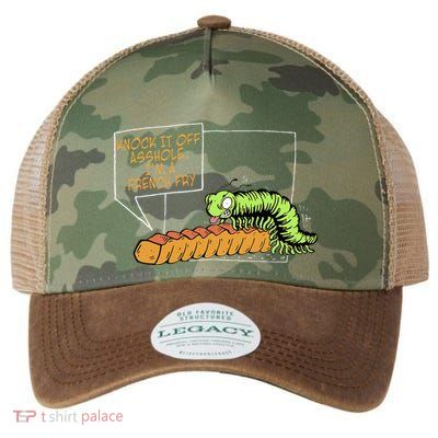 Knock It Off Asshole IM A French Fry Legacy Tie Dye Trucker Hat