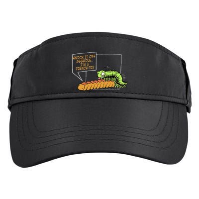 Knock It Off Asshole IM A French Fry Adult Drive Performance Visor