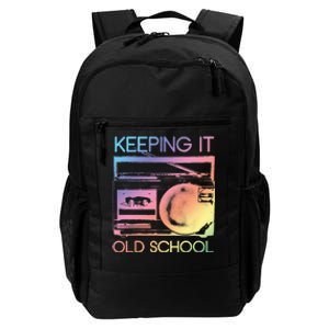 Keeping It Old School Retro 80s 90s Boombox Music Daily Commute Backpack