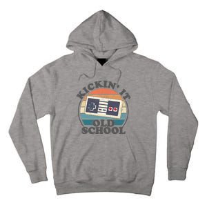 Kickin It Old School Retro 80s Video Game Gaming Gamer Gift Tall Hoodie