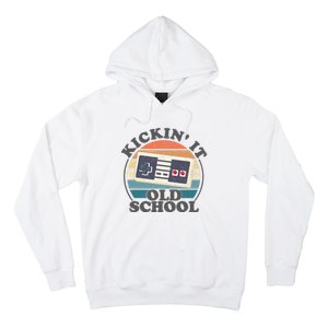 Kickin It Old School Retro 80s Video Game Gaming Gamer Gift Hoodie