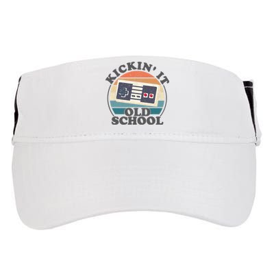 Kickin It Old School Retro 80s Video Game Gaming Gamer Gift Adult Drive Performance Visor