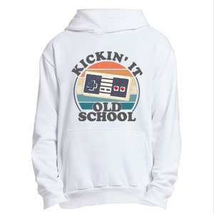 Kickin It Old School Retro 80s Video Game Gaming Gamer Gift Urban Pullover Hoodie