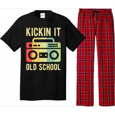 Kickin It Old School 80s 90s Retro Music Pajama Set