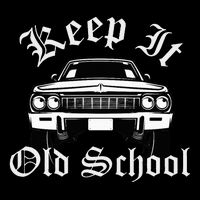 Keep It Old School Lowrider Oldies 16 in Basic Backpack