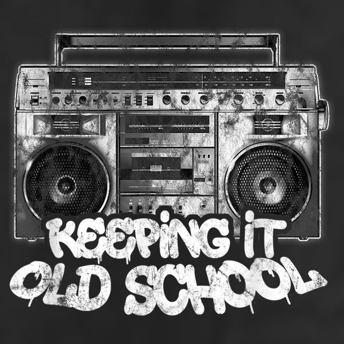 Keeping It Old School Cute Gift Vintage Boombox Graffiti Gift Beanie