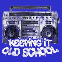 Keeping It Old School Cute Gift Vintage Boombox Graffiti Gift Visor