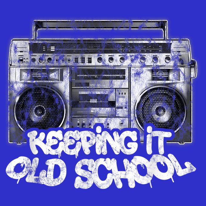 Keeping It Old School Cute Gift Vintage Boombox Graffiti Gift Visor