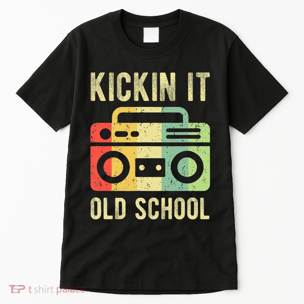 Kickin It Old School 80s 90s Retro Music Tall T-Shirt
