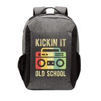 Kickin It Old School 80s 90s Retro Music Vector Backpack