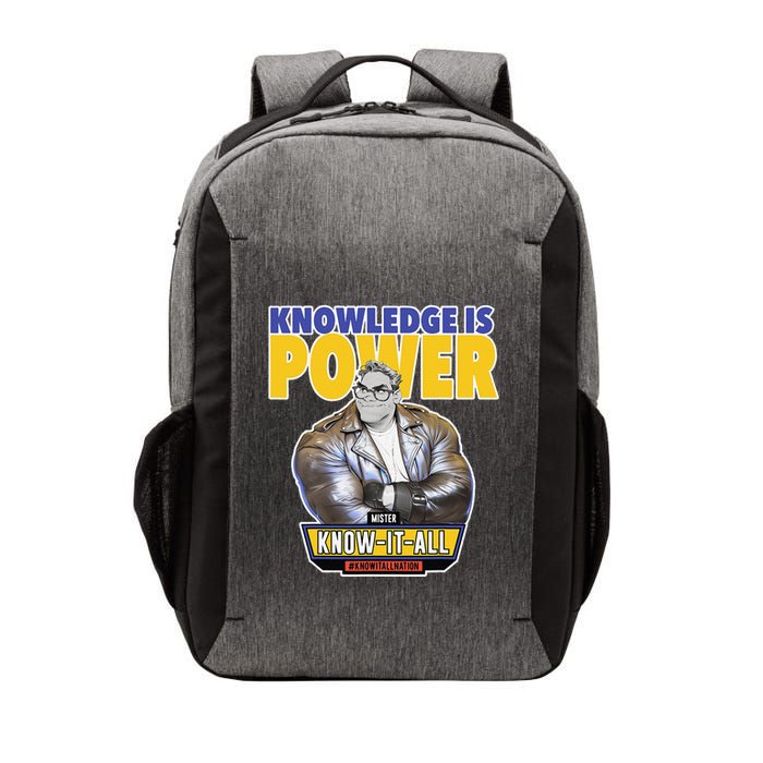 Knowledge Is Power Vector Backpack