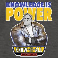 Knowledge Is Power Vector Backpack