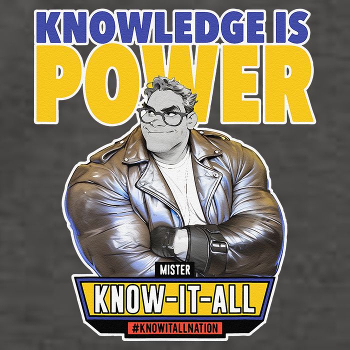 Knowledge Is Power Vector Backpack