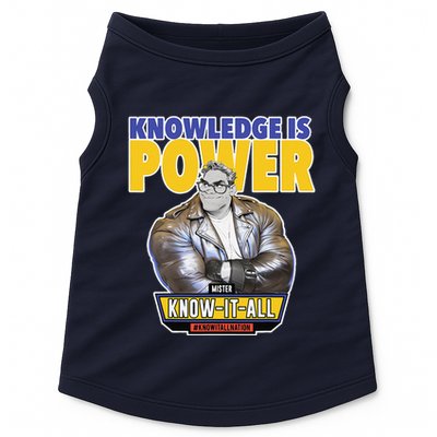 Knowledge Is Power Doggie Tank