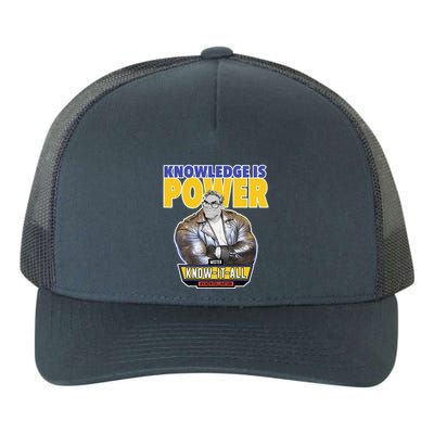 Knowledge Is Power Yupoong Adult 5-Panel Trucker Hat