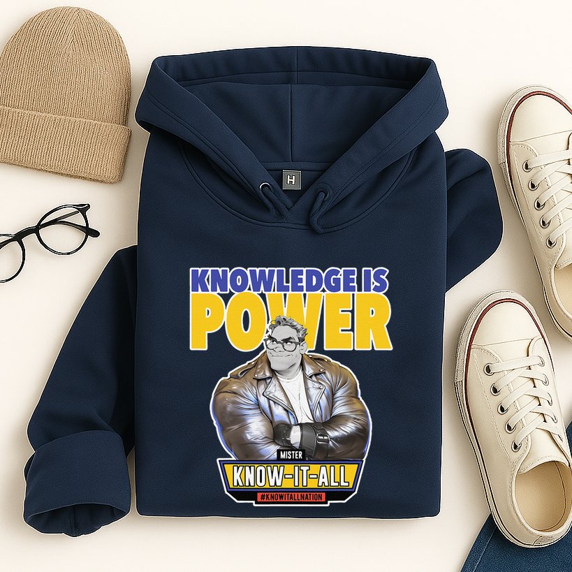 Knowledge Is Power Hoodie