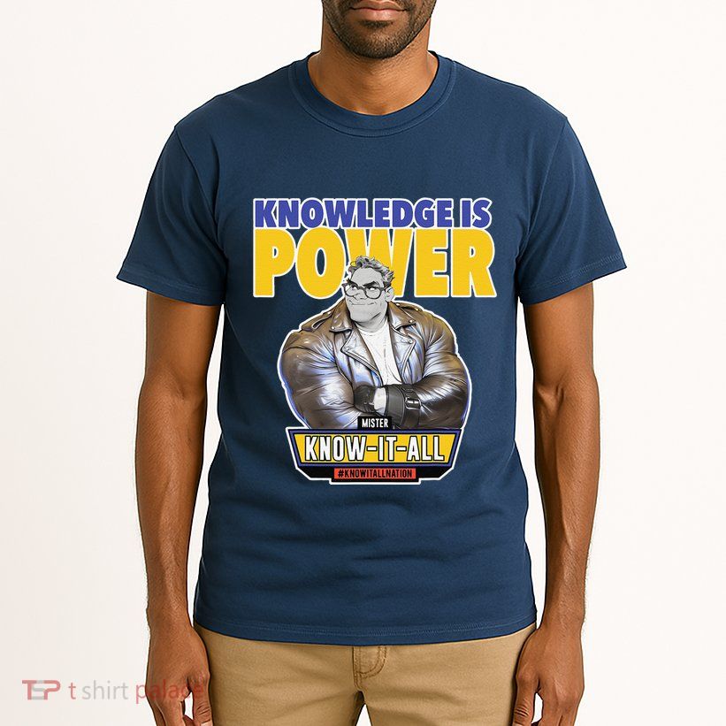 Knowledge Is Power Tall T-Shirt