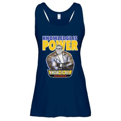 Knowledge Is Power Ladies Essential Flowy Tank