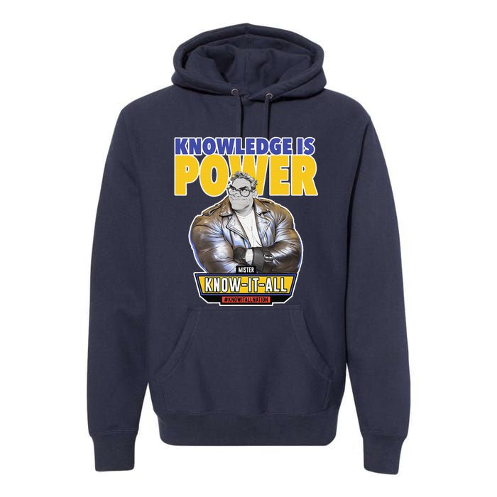 Knowledge Is Power Premium Hoodie