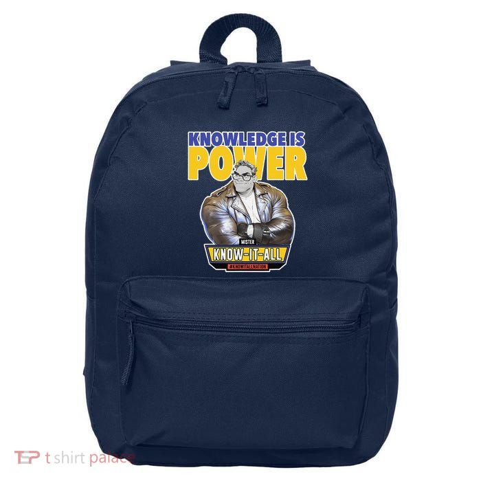 Knowledge Is Power 16 in Basic Backpack